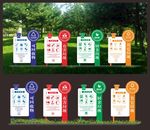 主题公园垃圾标识