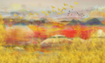 抽象油画