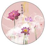 荷花插画