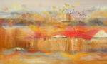 抽象油画