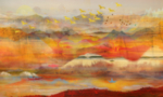 抽象油画
