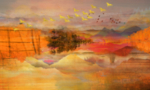 抽象油画