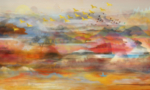 抽象油画