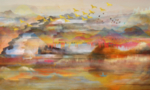 抽象油画