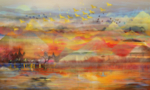 抽象油画
