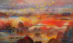 抽象油画