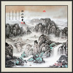 国画山水画