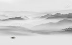 中国风意境新山水画 TIF分层