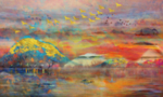 抽象油画