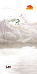 简约新中式玄关画 TIF分层