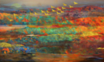 抽象油画