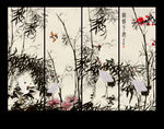 水墨竹子