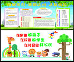四城同创  幼儿园形象墙