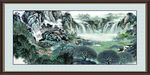 中国画山水