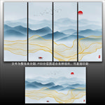 水墨山水画
