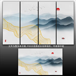 新中式水墨画