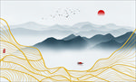 新中式山水