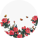 牡丹花鸟画