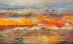 抽象油画