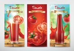 番茄酱 果汁广告 果汁海报