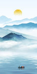 中式 山水玄关 TIF分层