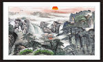 国画山水