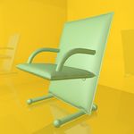 沙发模型 休闲座椅 C4D模型