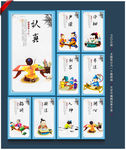 书法展板