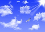 天空