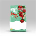 红枣包装袋平面展开图