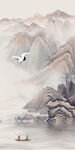 中国风山水画 TIF分层