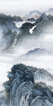 高清中国风山水画 TIF分层