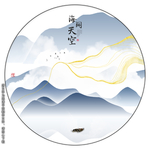 云雾山水