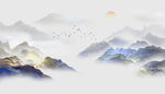 水墨山水画