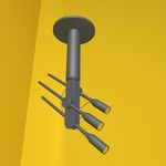 灯具模型 现代台灯 吊灯模型