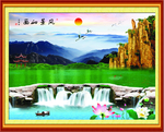 山水风景图