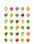 拟物水果蔬菜APP小程序图标