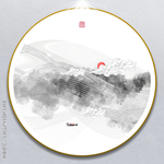 现代山水