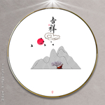 抽象水墨画
