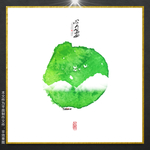 山水壁画