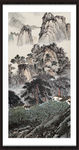 巨幅山水画