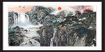 山水风景图