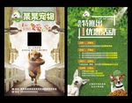 宠物店海报宠物食品交易用品传单