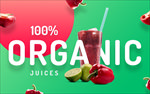 果汁banner 海报