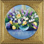 高清花卉静物油画