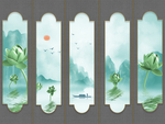 新中式背景墙装饰画