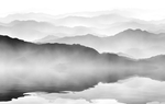 抽象山水画