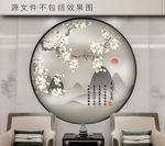 手绘工笔花鸟