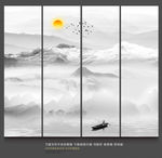 新中式山水画