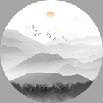 新中式山水